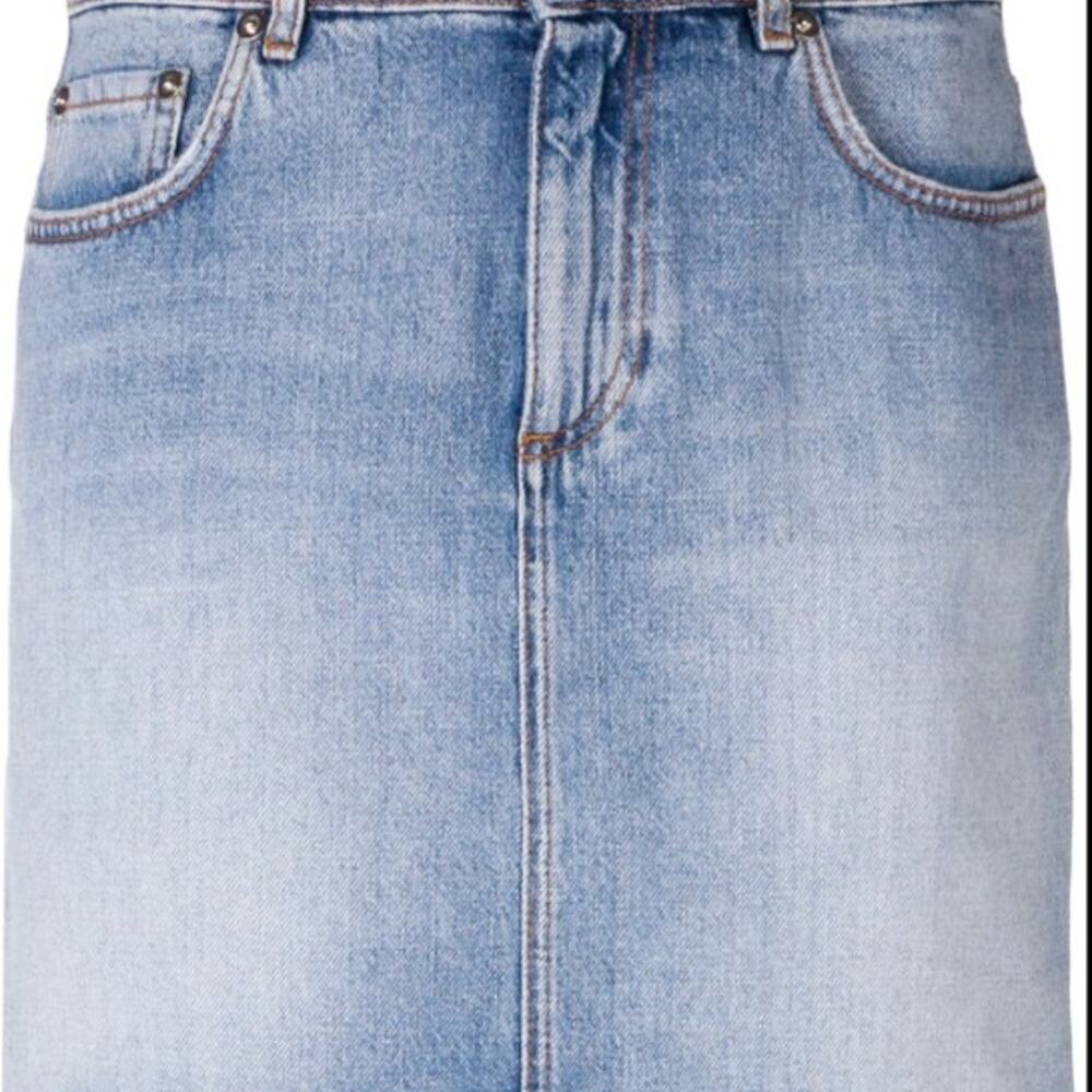 [New with Tag] GANNI Denim mini skirt 36 size